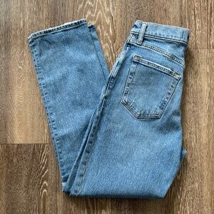 Abercrombie & Fitch Women's High Rise Jeans - Light Blue